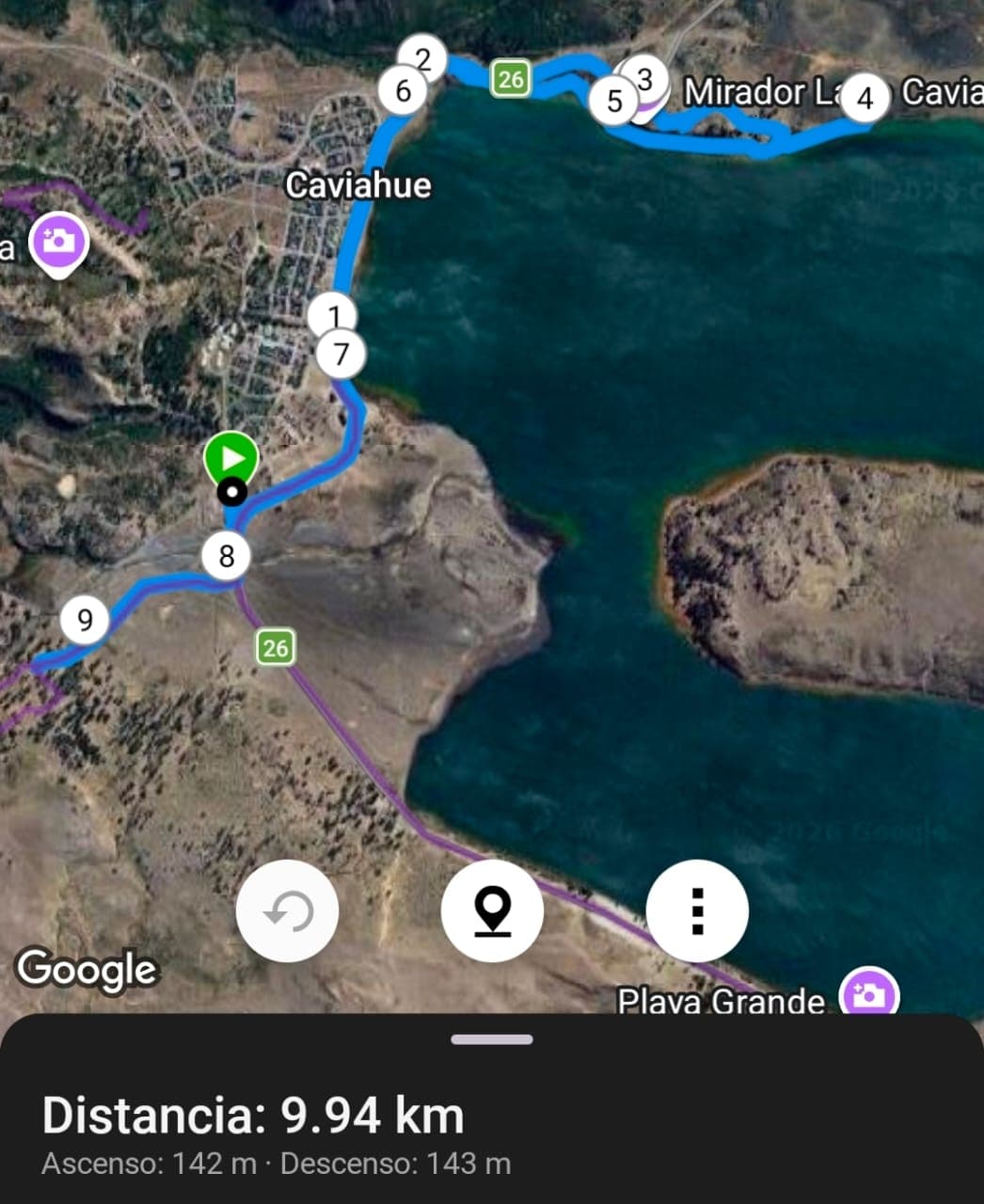 Mapa del circuito 10km